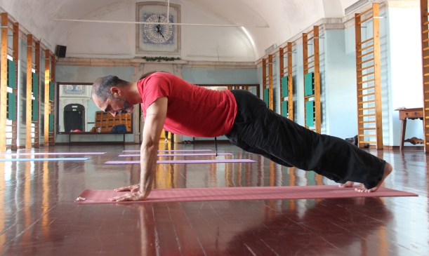 9. Palakasana Prancha