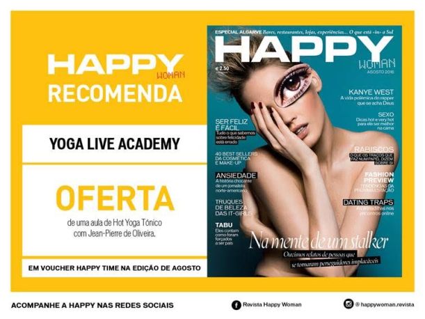 Hot yoga tónico com Jean Pierre de Oliveira