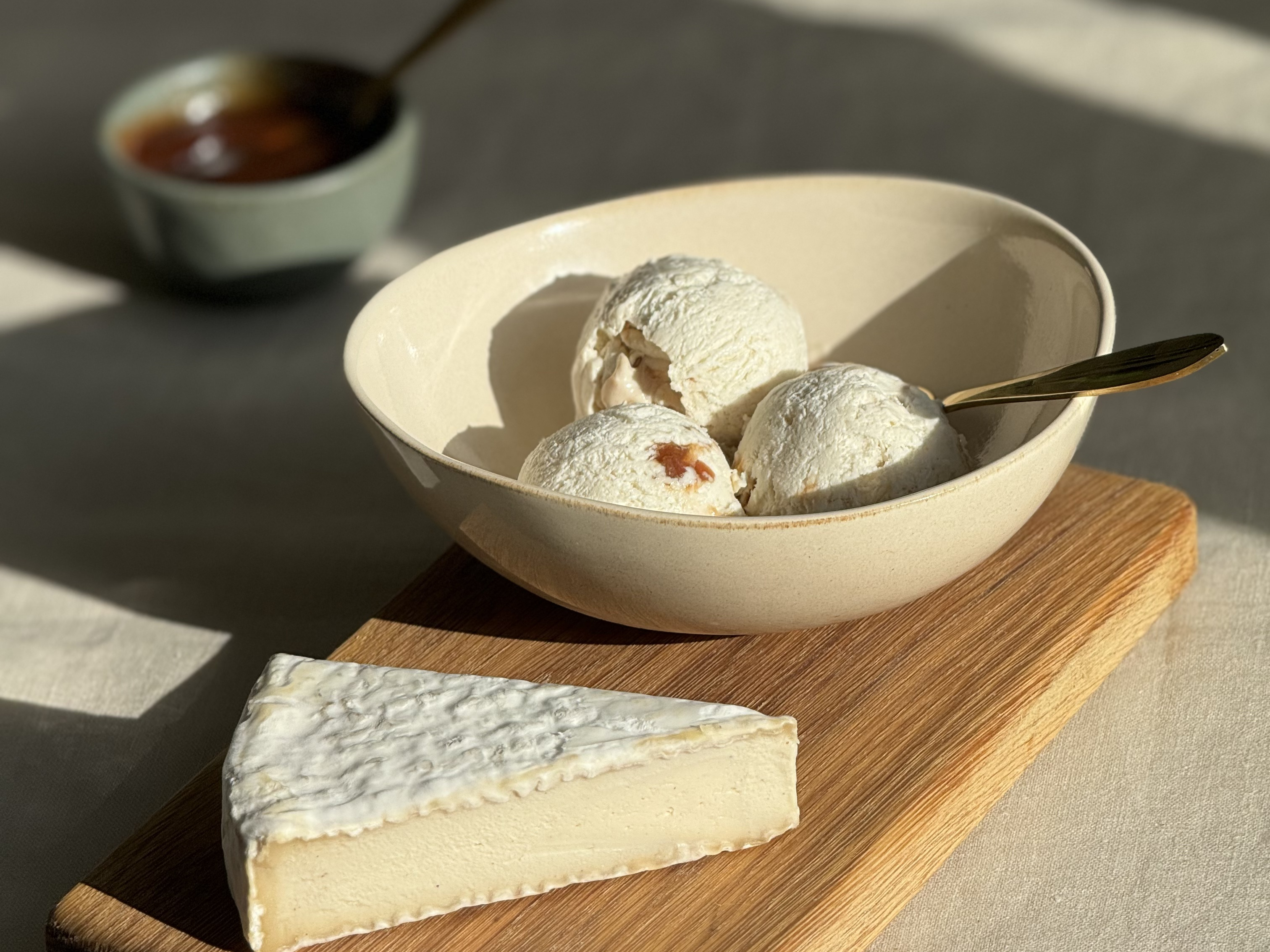 Experimente esta deliciosa sobremesa vegan: Gelado de Brito e&nbsp;Marmelada