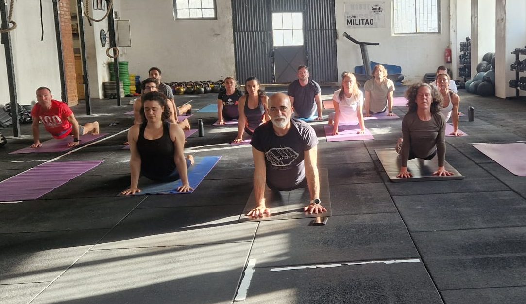 Yoga para Crossfitters: sucesso na estreia da nova Masterclass de Jean-Pierre de&nbsp;Oliveira