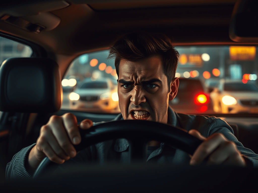 Respirar Antes de Explodir: A Ciência (e a Comédia) do Autocontrolo ao&nbsp;Volante